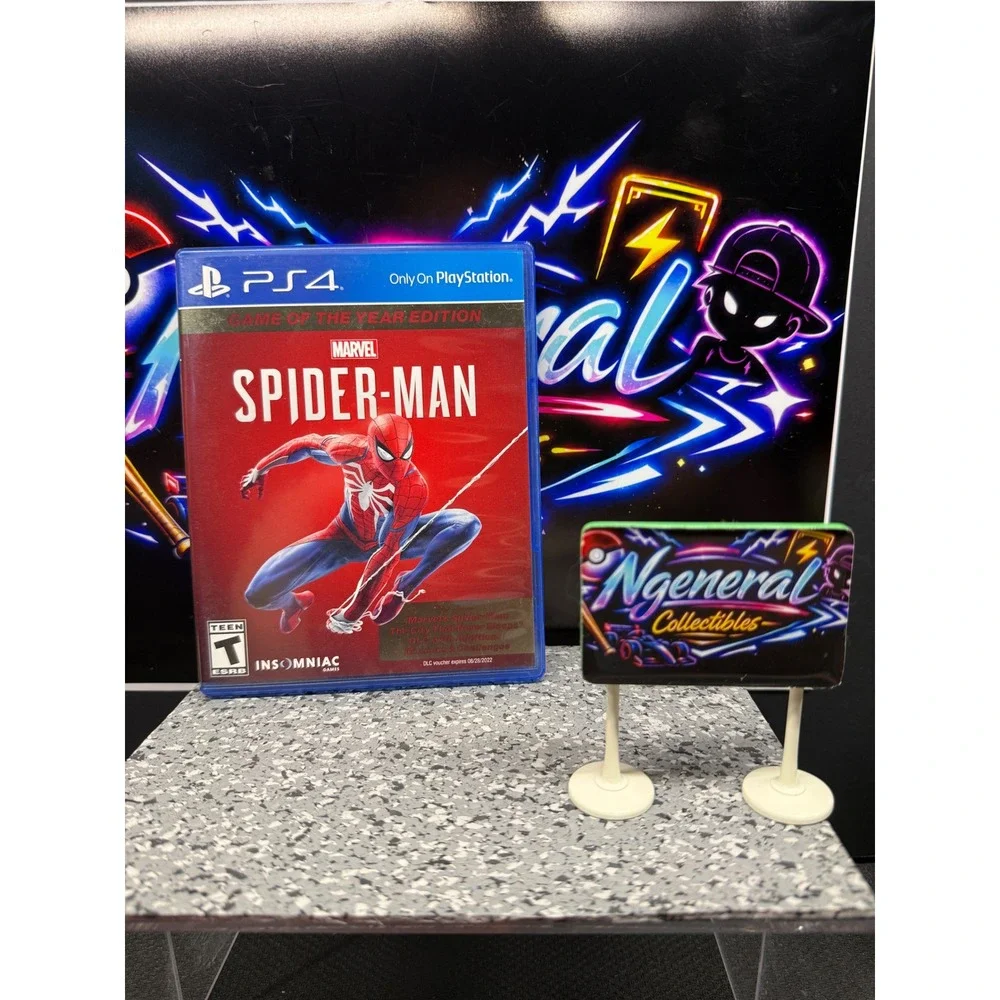 Marvel Spider-Man Game of the Year Edition Sony PlayStation 4 PS4 2019 CIB